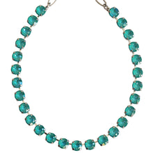 Mariana "Sun-Kissed Laguna" Rhodium Plated Must-Have Everyday Crystal Necklace, 3252 142142ro