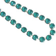 Mariana "Sun-Kissed Laguna" Rhodium Plated Must-Have Everyday Crystal Necklace, 3252 142142ro