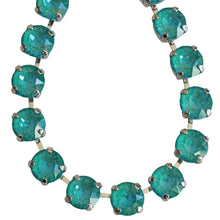 Mariana "Sun-Kissed Laguna" Rhodium Plated Must-Have Everyday Crystal Necklace, 3252 142142ro