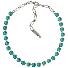 Mariana "Sun-Kissed Laguna" Rhodium Plated Must-Have Everyday Crystal Necklace, 3252 142142ro