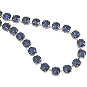 Mariana "Sun-Kissed Midnight" Rhodium Plated Must-Have Everyday Crystal Necklace, 3252 137137ro