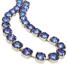 Mariana "Sun-Kissed Plum" Rhodium Plated Must-Have Everyday Crystal Necklace, 3252 149149ro