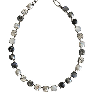 Mariana "Zulu" Silver Plated Must-Have Everyday Crystal Necklace, 3252 m1080