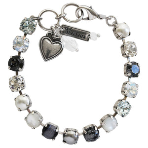 Mariana "Zulu" Silver Plated Must-Have Everyday Crystal Tennis Bracelet, 4252 m1080