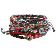 Wakami The Continents Bracelet, 6.5-7" Multi wa9706