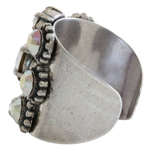 Mariana Silver Plated Marquis Cluster Statement Swarovski Crystal Ring, 8.5 Clear Crystal AB 7503 0011AB
