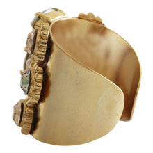 Mariana Gold Plated Marquis Cluster Statement Swarovski Crystal Ring, 8.5 Tequila Sunrise 7503 2102yg