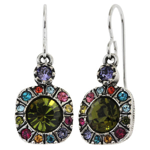 Patricia Locke Darjeeling Sterling Silver Plated Earrings, Fling EF0851S