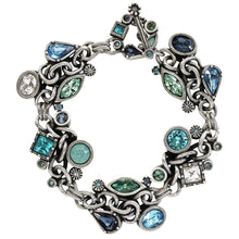Patricia Locke "Firebird" Sterling Silver Plated Bracelet, 7.5" Zephyr BR0359S
