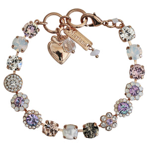 Mariana "Ice Queen" Rose Gold Plated Must-Have Rosette Crystal Bracelet , 4479 M1154rg