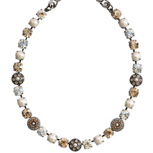 Mariana "Champagne and Caviar" Silver Plated Must-Have Pavé Crystal Necklace, 044/1 3911
