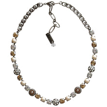 Mariana "Champagne and Caviar" Silver Plated Must-Have Pavé Crystal Necklace, 044/1 3911