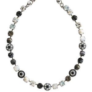 Mariana "Zulu" Silver Plated Must-Have Pavé Crystal Necklace, 3044/1 M1080