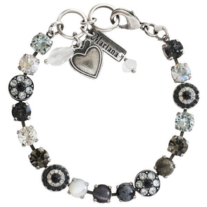 Mariana "Zulu" Silver Plated Must-Have Pavé Crystal Bracelet, 4044 M1080