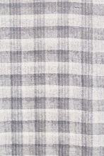 Chan Luu Cashmere and Silk Scarf Wrap - Ebony White Metallic Gingham BRH-SC-448