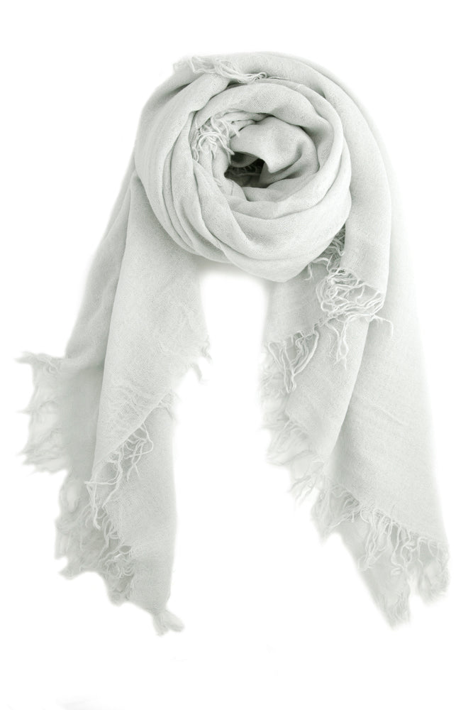 Chan Luu Cashmere and Silk Scarf Wrap - Glacier Grey BRH-SC-140