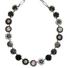 Mariana "Adeline" Silver Plated Lovable Rosette Crystal Necklace, 3084 M1094