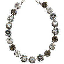 Mariana "Ice" Silver Plated Lovable Rosette Crystal Necklace, 3084 512