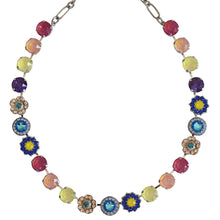 Mariana "Sun-kissed Rainbow" Rhodium Plated Lovable Mixed Element Crystal Necklace, 3045/1 168-1ro