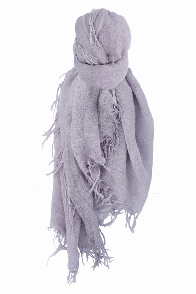 Chan Luu Cashmere and Silk Scarf Wrap - Lavender Aura BRH-SC-140