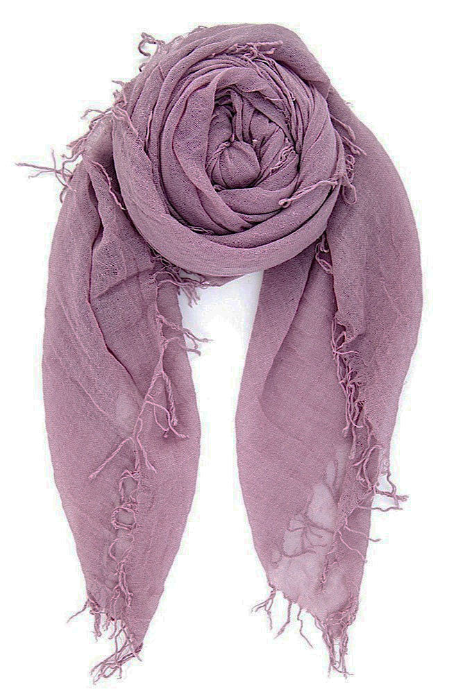 Chan Luu Cashmere and Silk Scarf Wrap - Light Purple BRH-SC-140