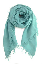 Chan Luu Cashmere and Silk Scarf Wrap - Mineral Blue BRH-SC-140