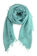 Chan Luu Cashmere and Silk Scarf Wrap - Mineral Blue BRH-SC-140