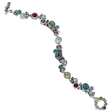Patricia Locke "Ovation" Sterling Silver Plated Bracelet, 7.25" Waterlily BR0336S