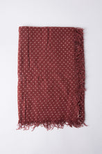 Chan Luu Cashmere and Silk Scarf Wrap - Polka Dot Red Pear/Eggshell BRH-SC-301