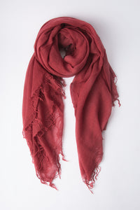 Chan Luu Cashmere and Silk Scarf Wrap - Red Pear BRH-SC-140