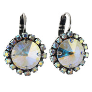 Mariana "On A Clear Day" Silver Plated Rivoli Statement Crystal Earrings, 1137/1R 001AB