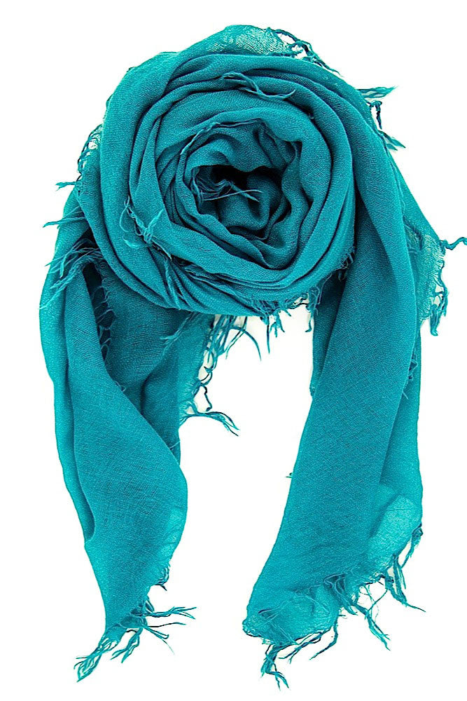 Chan Luu Cashmere and Silk Scarf Wrap - Royal Blue BRH-SC-140