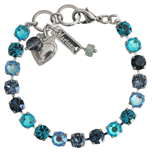 Mariana "Fairy Tale" Rhodium Plated Petite Crystal Bracelet, 4435 1157ro