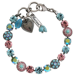 Mariana "Summer Fun" Silver Plated Must-Have Pavé Crystal Bracelet, 4044 3711