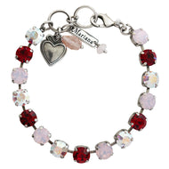 Mariana "True Romance" Silver Plated Must-Have Everyday Crystal Tennis Bracelet, 4252 2300